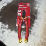 Milwaukee 1000V Insulated 8” Diagonal Cutting Pliers 48-22-2208