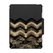 iPad Pro 11-inch (3rd/4th gen) Impact Folio Case Black and Gold Lace Layers