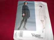 VOGUE #1465 - DESIGNER LAUREN SARA - MATERNITY TUNIC & SKIRT PATTERN 12-16 FF