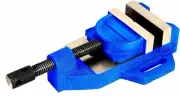 Caste Iron Drill Press Vise Vice Tilting Jaw- Steel Hardened Jaws