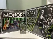 Beetlejuice Monopoly Game Ouija Board Deck Playing Cards Set Lot Regal Theatre