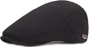 [Generic] Men’S Classic Berets Hat Newsboy Cap Adjustable Outdoor Driving Golf Hats