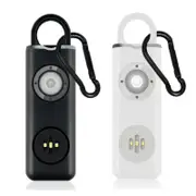 Personal Safety Alarm Rechargeable with Flashlight - 2pack