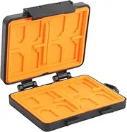 24 Slots Memory Card Case, Shockproof Micro Memory Card Holder, Compact Memory Card, Micro Memory Card, Nano SIM Card Organizer Storage