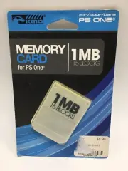 KMD 1 Mb Memory Card (Sony Playstation 1, PS1) - Sealed