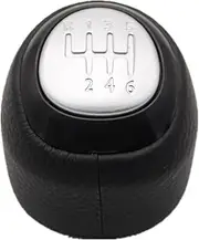 Car Gear Shift Knob, for Saab 9-3 2003 2004 2005 2006 2007 2008 2009 2010 2011 2012 Car 5/6 Speed Shift Gear Knob with PU Boot Cover
