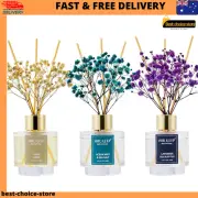 Reed Diffuser Set of 3,Clean Linen Ocean Mist&Sea Salt Lavender Eucalyptus Oil R