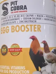 Egg Booster Vitamins For Chickens 125g Bag