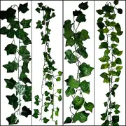 5 x 2m Artificial Ivy Leaves Vine Hanging Ivy Leaf Garland Foliage Wedding Party