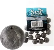 Sea Harvester Ball Sinkers Bulk Pack 1oz Qty 24