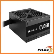 NEW Corsair 650W CV650 80 PLUS Gaming Power Supply Quiet ATX PSU 120mm Fan