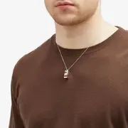 Ellie Mercer Two Piece Cuboid Pendant Necklace