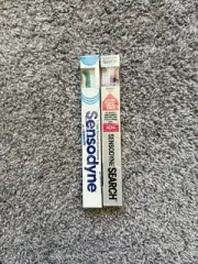 Vintage Sensodyne Compact 4 Row Toothbrush 2 NOS