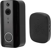 Video Doorbell Camera, 1080P Door Bell Ringer Wireless with 2 Way Talk, PIR Motion Detection, Built in 4000mAh Battery