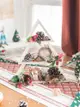 法式收納木質聖誕樹架 玄關電視櫃臥室治癒裝飾 (8.3折)