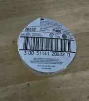 3M Clean Sanding Discs Pack of 100 | 216U | 20832 | P400 Hook & Loop