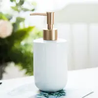 在飛比找momo購物網優惠-【WO HOME】設計款陶瓷洗手乳按壓分裝瓶 洗手乳/乳液/