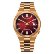 Citizen Tsuyosa Red and Rose Gold Automatic Watch NJ0153-82X