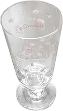 Leefasy Footed Drinking Glasses Sundae Dishes Trifle Bowl Christmas Holiday Party Clear Glass Bowl Glass Ice Cream Cups for Nuts Snack