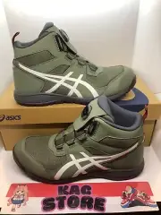 ASICS WinJob CP214 TS BOA Raiken Green×White Safety boots Work boots US9 26.5cm