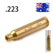 Bore Sighter .223 Rem Hunting Cartridge Red Dot Laser Sight Boresighter