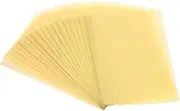uxcell 30 Sheets Vellum Paper 8.5x11inches, Printable Translucent Paper 100GSM Colored for Invitations Laser Inkjet Printing Card Making Crafting Wedding Tracing, Gold Tone