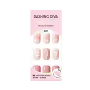 DASHING DIVA MAGIC PRESS ON NAIL KOREA NAIL TIP Cheek Miyu 30 pcs
