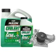 Water Pump + Coolant for Toyota Camry SV21 SV22 4cyl 2.0L 3S-FE 3S-FC 1987~1992 (for: Toyota)