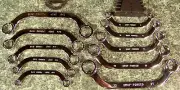 10pc Half Moon C Shaped Obstruction Wrench Set SAE and METRIC Close Quarter