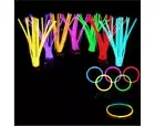 100 Glow Sticks Bulk Party Supplies - Glow in the Dark Fun Party Pack with 8"...