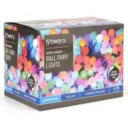Lytworx 150-LED COLOUR CHANGING BALL FAIRY LIGHTS 14.9m Length, Indoor & Outdoor
