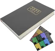 Operitacx 1 Set Multi Function Academic Planner Notebook Daily Use Writing Book with Monthly Tabs for Office School and Creative Writing present for Students and Professionals
