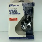 Targus PAWM001U Wireless Optical Mouse Pointer Presenter Brand New Sealed