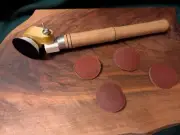 Bowl Sander Wood Turning Tool W/ 12 Bonus Sanding Disks
