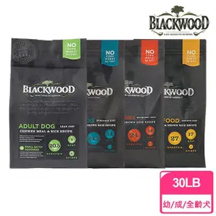 【BLACKWOOD 柏萊富】特調系列犬糧30磅/13.6kg(低卡保健/特調成犬/特調幼犬/特調全齡犬/狗飼料/WDJ)