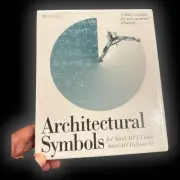 ARCHITECTURAL SYMBOLS AutoCAD LT Windows Autodesk 1996 Software CD Rom BIG BOX