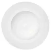 Oneida L5650000742 Manhattan Warm White 6.88 oz. Porcelain Soup Bowl - 1 Doz