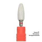 Melcap ceramic cutter tip shark shape grit s for semi-permanent removal