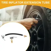 1 Set 7.87" 15.5mm OD Tire Inflator Extension Tube 0.305inx32TPI for Car Bike