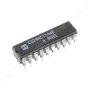 Octal Buffer/Line Driver/Receiver by Harris (CD74HCT244E)