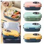 304 Stainless Steel Lunch Box Removable for Kids Food Soup Cup and Container