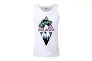 Grindstore Mens Alien Abduction Vest Top (White) - UTGR2006