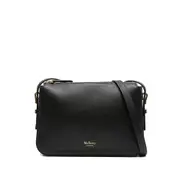[Mulberry] Mulberry Clovelly Leather Zip-top Cross Body Bag ONE SIZE BLACK