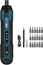 200r/min Screwdriver Metal Bits Set Multifunctional Screwdrivers Repag Tool Kit Max 5Nm Electric Screw Driver for Mobilephones Computers Home Appliances-GTRH