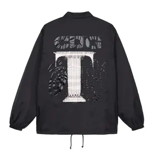 全新 CDG x Stussy COACH JACKET 黑色白logo超限量聯名教練夾克外套 SH-J0001