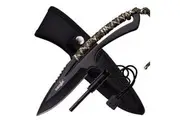 Fixed Blade Knife with Fire Starter