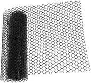 Angoily Protective Net Bait Fishing Net Pendant Panel Shrink Wire Kits Palette Tray Holder Hangers Building Block Puzzle Door Garland Chain External Device Protector Latch Plush Hdpe Black