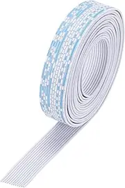 uxcell 24AWG IDC Wire Flat Ribbon Cable 3 m/9.8ft Length 1.3mm Pitch 12 Pin Blue and White for JTAG/ISP Connecting