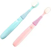 KOCKSHION Kids Toothbrush Soft Bristles Children's Brush for Teeth Cleaning with Ergonomic Handle