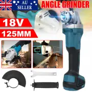 125mm Brushless Angle Grinder Body Cutting Tool Wrench For Makita 18V Battery AU
